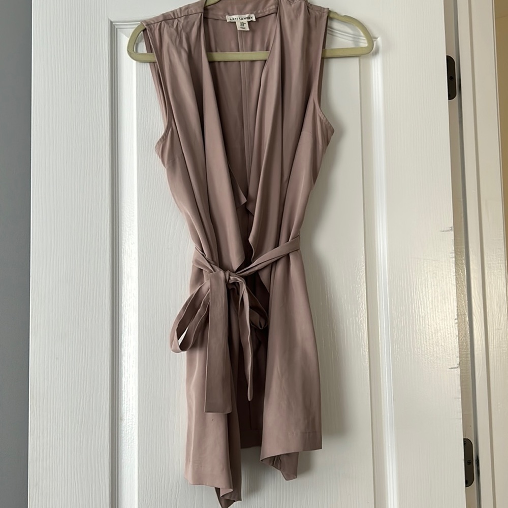 Blush Tie Vest